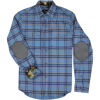 Pladra Leon Smokey Blue Flannel Shirt - Men's
