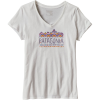 Patagonia Femme Fitz Roy Cotton V-Neck T-Shirt - Women's
