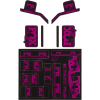 FOX Racing Shox Heritage Fork and Shock Decal Kit