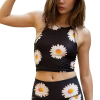 Teeki Daisy Black Mermaid Tank Top - Women's