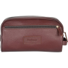 Barbour Leather Washbag