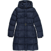 ADD Long Down Coat with Removable Hood - Girls'