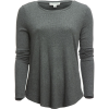 White + Warren Rib Jersey Swing Crewneck Shirt - Women's