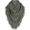 White + Warren Cashmere Triangle Fringe Scarf