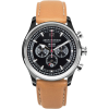 Jack Mason N102 Nautical Collection PVD TT Leather Watch