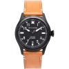 Jack Mason A101 Aviation Collection PVD Leather Watch