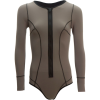 Vitamin A Natasha Reversible Maillot Bi-Coastal Cut Rashguard - Women's