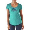 Patagonia Flying Fish Cotton/Poly Scoop T-Shirt - Women's