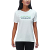 Patagonia Pastel P-6 Logo Cotton Crew Shirt - Women's