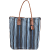 Will Leather Goods One Of A Kind North/South Indigo Tote Bag