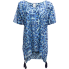 Seafolly Indigo Print Kaftan Cover-Up - Women's