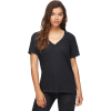 Monrow Granite Oversized V-Neck Shirt - Women's