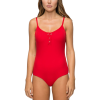 Tavik Swimwear Lila Ribbed One-Piece Swim Suit