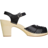 Swedish Hasbeens Peep Toe Super High Sandal - Women's
