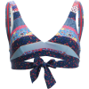 Seafolly Caribbean Kool Tie Back Tank Bikini Top - Women's