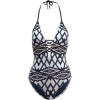 Seafolly Modern Tribe Deep V Maillot One-Piece Swimsuit - Women's