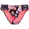 Seafolly Ocean Rose Ruched Side Retro Bikini Bottom - Women's