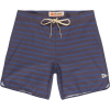 Mollusk Cut Out Stripes Swim Trunk - Men's