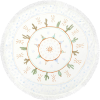 The Beach People Native Petite Round Towel