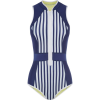 Duskii Navy Stripe Tank One-Piece Swimsuit - Women's