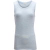Dylan Slub Linen Stripe Classic Sleeveless Crew - Women's