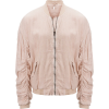 Free People Ruched Linen Bomber Jacket - Women's