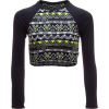 O'Neill Skins Long-Sleeve Crop Top Rashguard - Women's