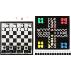 Outside Inside Backpack 5-in-1 Magnetic Game Set