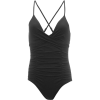 Seafolly Gathered Wrap Front Maillot One Piece Swimsuit - Women's