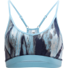 4-U Performance Printed Nylon Spandex Mesh Bra - Women's