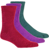 Muk-Luks Aloe Crew Socks - 3-Pack - Women's