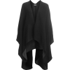Magid Reversible Ruana with Whip Stitch Detail - Women's