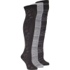 Muk-Luks Microfiber Over the Knee Socks - 3-Pack - Women's