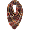 Magid Plaid Blanket Wrap Scarf - Women's