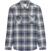 RVCA Neutral Plaid Long-Sleeve Flannel Shirt