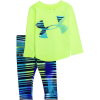 Under Armour Big Logo Script to Legging Set - Infant Girls'