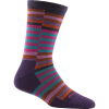 Darn Tough Merino Wool Offset Stripe Light Crew Socks - Women's