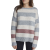 White + Warren Bold Stripe Bateauneck Sweater - Women's