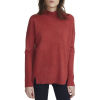White + Warren Circular Hem Standneck Sweater - Women's