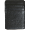 Herschel Supply Raven Leather Card Holder Wallet - Men's