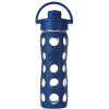 Lifefactory Glass Flip Cap Water Bottle - 16oz