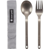 Snow Peak Titanium Fork and Spoon Set