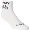 SockGuy Heart My Bike Socks