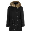 Spiewak & Sons Wool Fishtail Faux Fur Parka - Women's