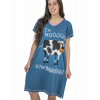 Moody In The Morning - Cow | V-neck Nightshirt (S/M)