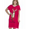 Trophy Wife - Deer | V-neck Nightshirt (S/M)