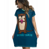 Otterly Exhausted | V-neck Nightshirt (S/M)