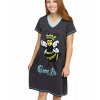 Queen Bee | V-neck Nightshirt (S/M)