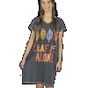 Leaf Me Alone | Women's V-Neck Nightshirt (L/XL)