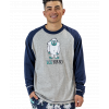 Yeti For Bed | Men's Long Sleeve PJ Tee (L)